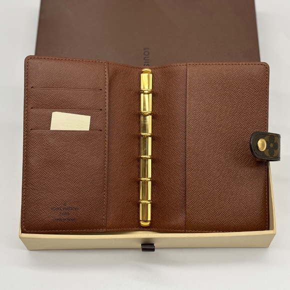 Louis Vuitton Monogram Canvas Small Ring Agenda Cover - Picture 5 of 6